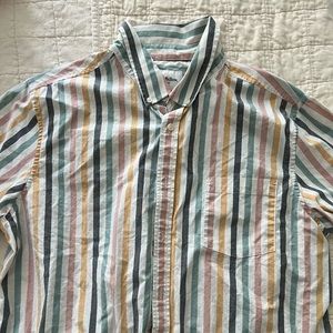 Good fellow Pastel Striped Button Down